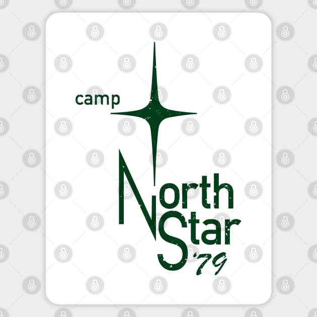 Camp North Star (with year) Sticker by CKline